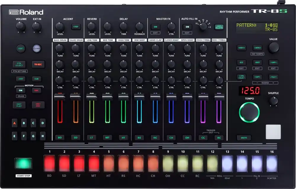 Roland TR-8S - Boite à rythme sampler Paiement Sécurisé