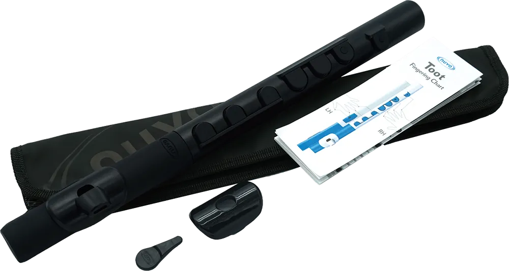 Offre Limitée Nuvo TOOT - Flûte traversière en plastique noire
