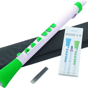 Solde Nuvo DOOD - Clarinette en Ut en plastique - blanche et verte