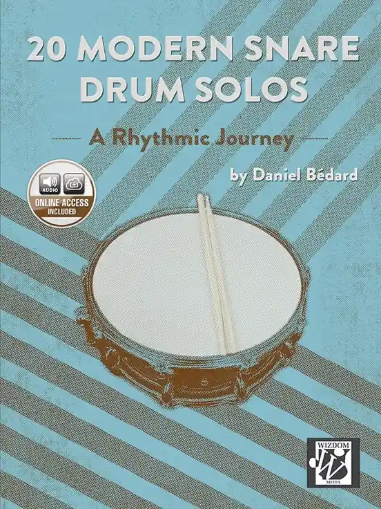 Remise Alfred Publishing 20 Modern Snare Drum Solos A Rhythmic Journey - Bedard - Snare Drum - Book/Audio Online