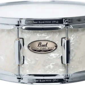 Solde Pearl STS1455SC-405 - Caisse claire 14 x 5,5 nicotine white marine pearl