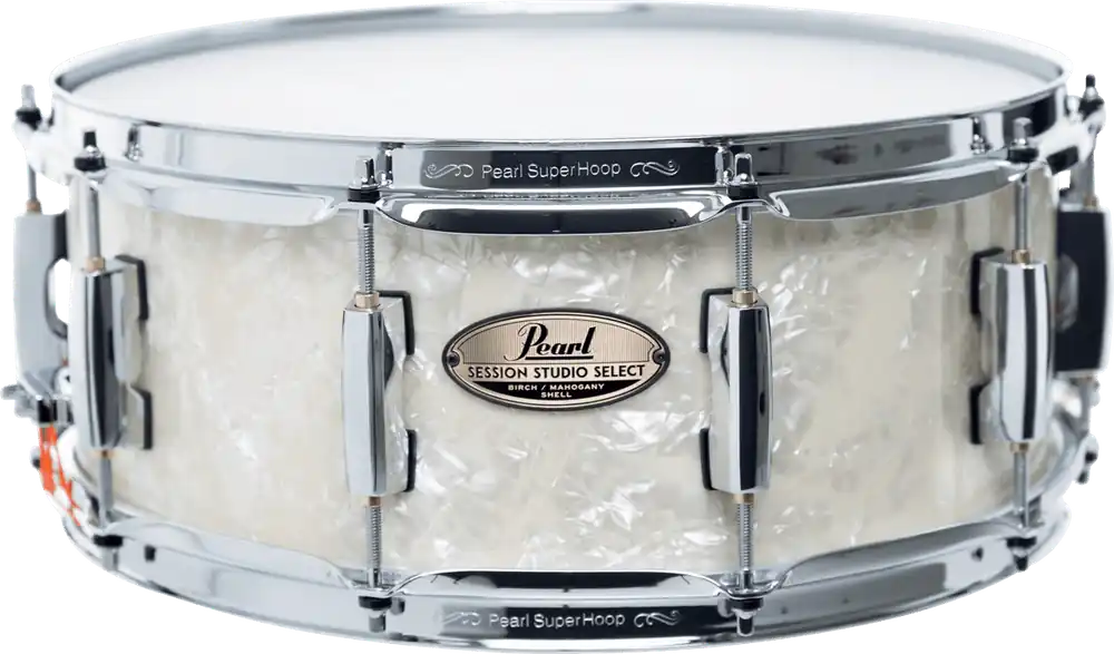 Solde Pearl STS1455SC-405 - Caisse claire 14 x 5,5 nicotine white marine pearl