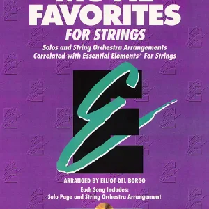 Meilleure Vente Hal Leonard Essential Elements Movie Favorites for Strings - Del Borgo - Conductor - Book/CD