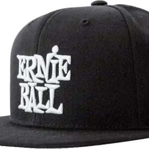 Offre Exclusive Ernie Ball 4154 - Casquette noir - logo eb blanc