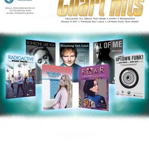 Marque Hal Leonard Chart Hits Instrumental Play-Along - Horn - Book/Audio Online
