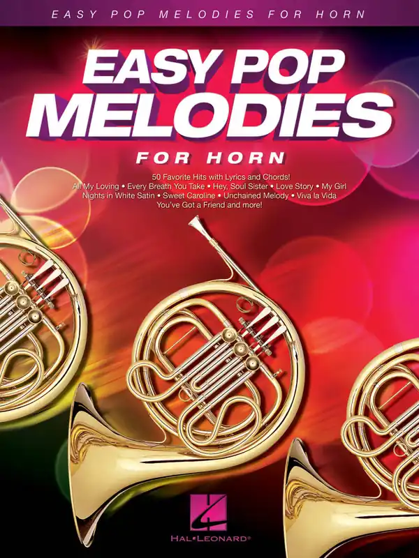 Offre Spéciale Hal Leonard Easy Pop Melodies - Horn - Book
