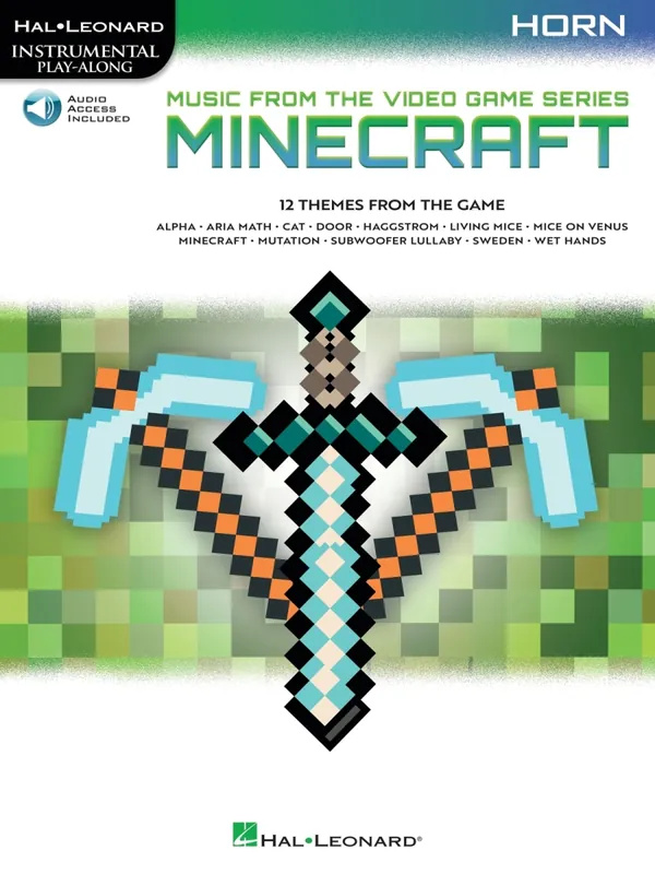 Must-Have Hal Leonard Minecraft Music from the Video Game Series - Horn - Book/Audio Online