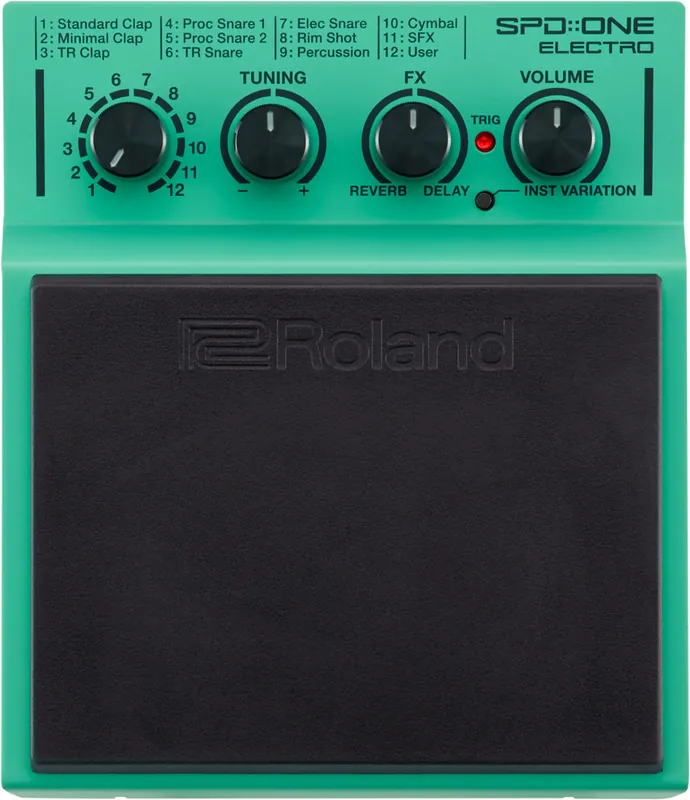 Produit De Marque Roland SPD ONE Electro - Pad électronique Spd one Electro