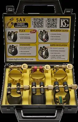 BG Coffret de 6 ligatures BG pour saxophone alto Top Vente