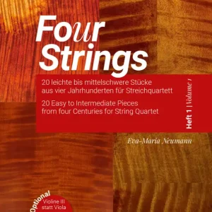 Breitkopf & Hartel Fo(u)r Strings, Volume 1 - Neumann - String Quartet - Score/Parts Must-Have