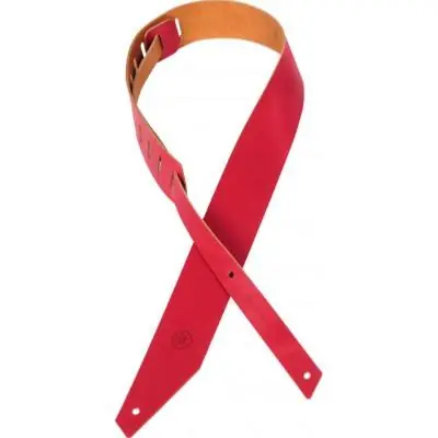 Seulement Aujourd'hui DISCONTINUE Constant Bourgeois sangle guitare Constant Bourgeois neutra lanthana Vintage carmine Red