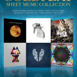 Hal Leonard Coldplay Sheet Music Collection - Piano/Vocal/Guitar - Book Dernière Chance