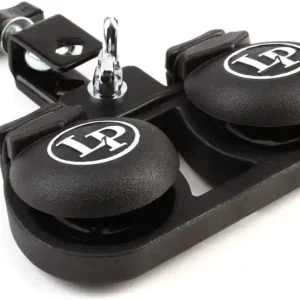 Latin Percussion castagnettes sur socle latin percussion lp427 - réglable, adaptable sur stand Commander Vite
