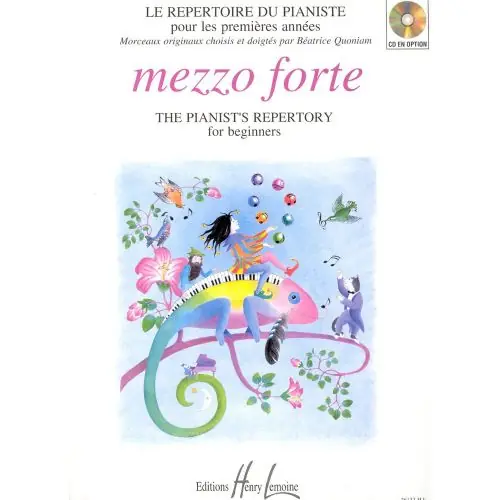 Remise DISCONTINUE Billaudot quoniam - mezzo forte vol. 1 - le repertoire du pianiste