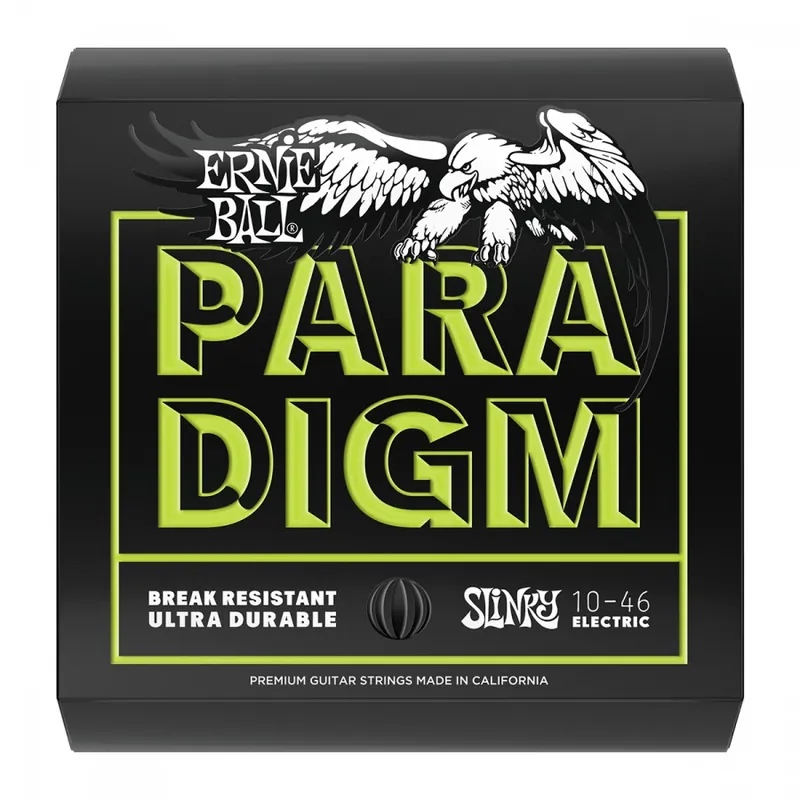 Ernie Ball 2021 - cordes guitare electrique paradigm regular 10-46 Nouvelle Collection