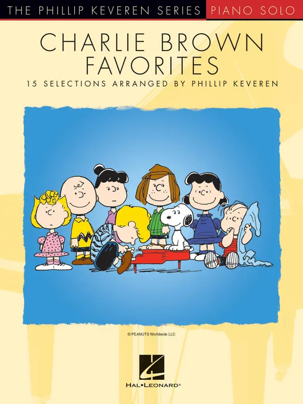 Produit De Marque Hal Leonard Charlie Brown Favorites - Guaraldi/Keveren - Piano - Book