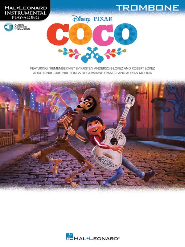 Hal Leonard Coco - Trombone - Book/Audio Online Dernière Chance