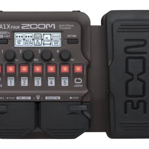 Commander Vite ZOOM A1X FOUR - multi-effets avec pédale d‘expression pour instruments acoustiques (à cordes et à vent)