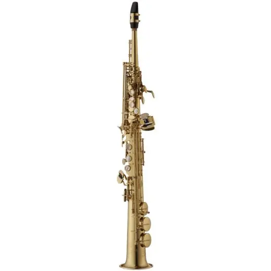 Offre Spéciale Yanagisawa S-WO1 PROFESSIONAL - saxophone soprano laiton verni or, avec étui et bec