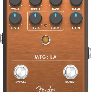 Fender MTG LA Tube Distortion Pédale effet guitare Retour Gratuit