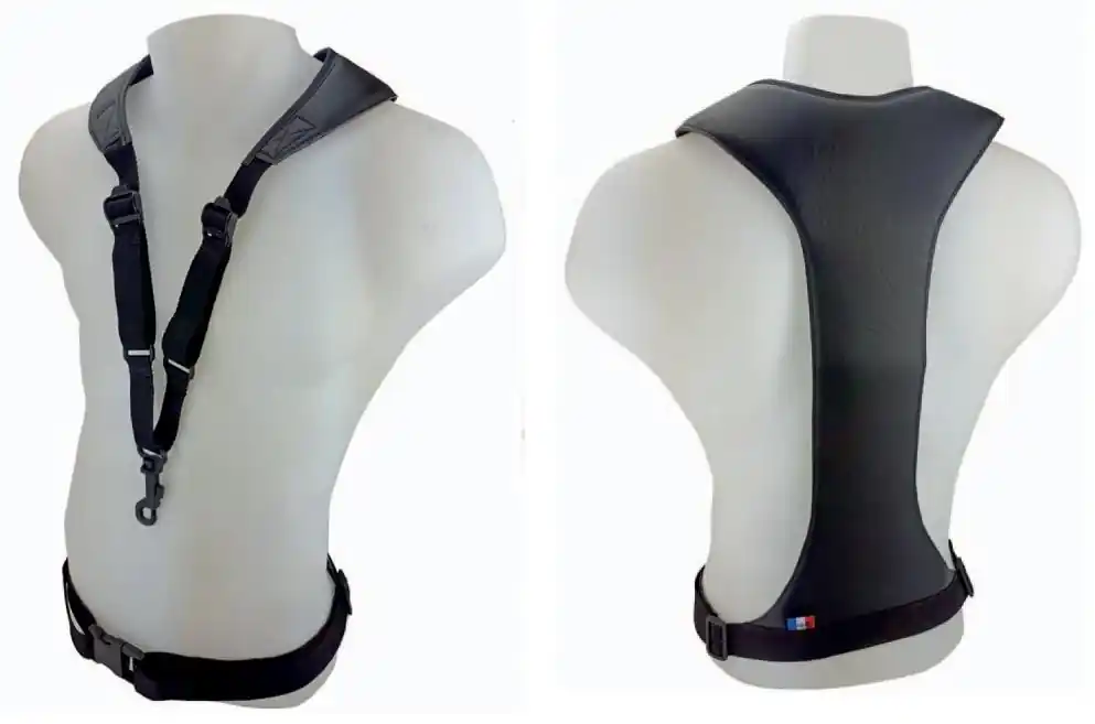 Authentique LuxBag - Harnais Ergostrap pour saxophone - Taille J - Enfant - ceinture 55 à 82cm