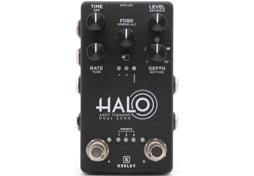 Keeley HALO Andy Timmons Dual Echo Signature Pedal Nouvel Arrivage