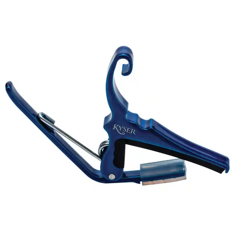 Pas Cher Kyser KG6BL Capodastre guitare folk bleu
