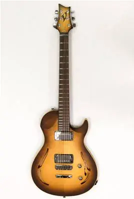 DISCONTINUE Vigier GV Wood Hollow - anti-Tobacco matte - guitare électrique Nouvel Arrivage