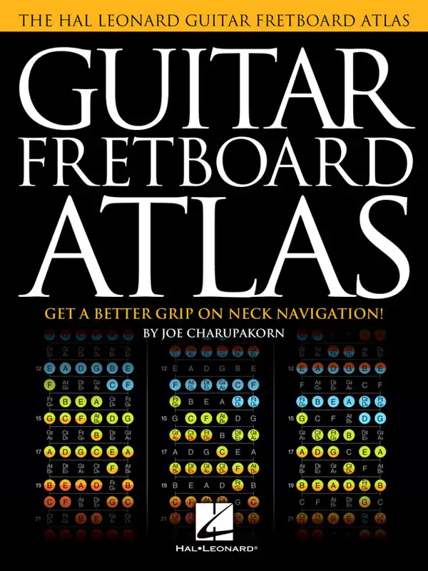 Hal Leonard Guitar Fretboard Atlas Get a Better Grip on Neck Navigation - Charupakorn - Guitar - Book Acheter En Ligne