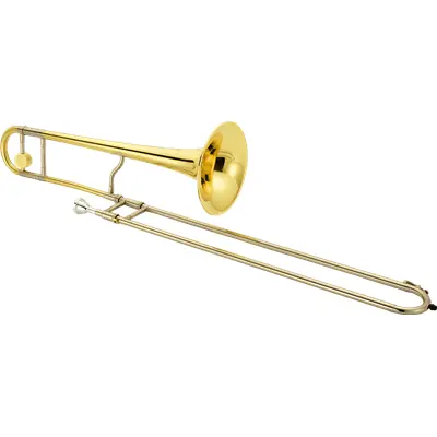 Dernière Chance XO XO1634LT - Trombone Jazz simple Sib, pavillon laiton verni or, coulisse légère