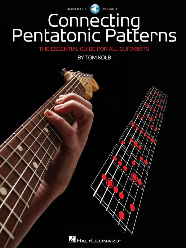 Expédition Rapide Hal Leonard Connecting Pentatonic Patterns - Kolb - Guitar TAB - Book/Audio Online