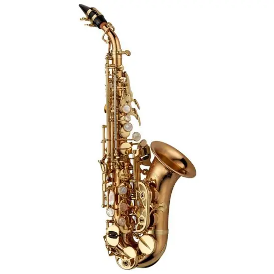 Populaire Yanagisawa SC-WO20 ELITE - Saxophone soprano courbe bronze verni, avec étui et bec