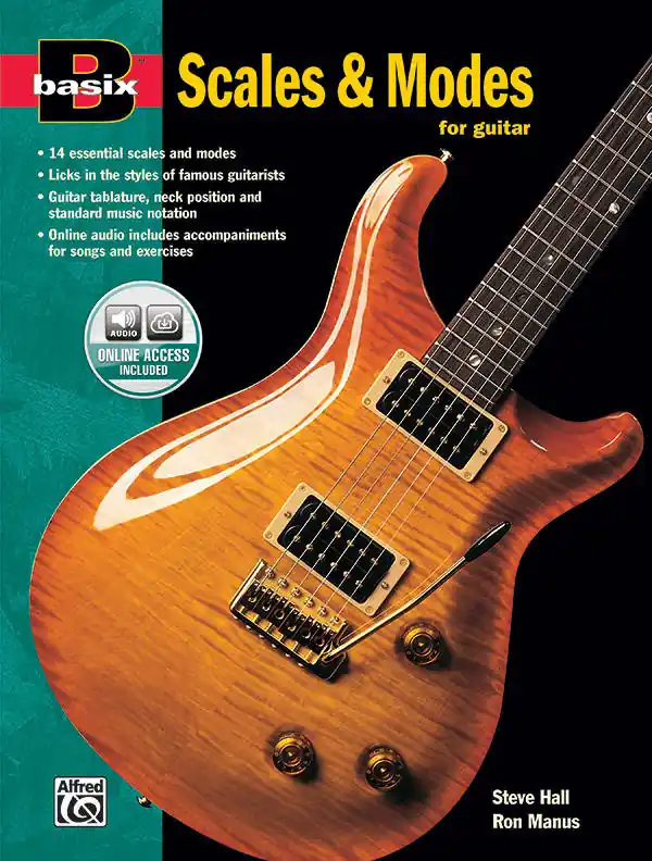 Alfred Publishing Basix Scales and Modes for Guitar - Hall/Manus - Guitar - Book/Audio Online Offre Spéciale