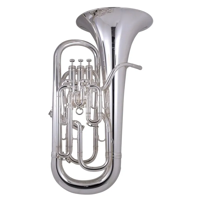 Vente Directe Besson SOVEREIGN BE967 - Euphonium 4 pistons compensés (3), pavillon 304 mm, argenté