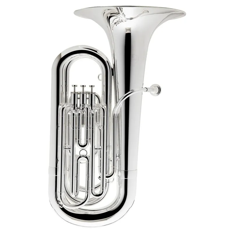 Acheter En Ligne Besson PRODIGE BE187 - Tuba Sib 3 pistons, argenté