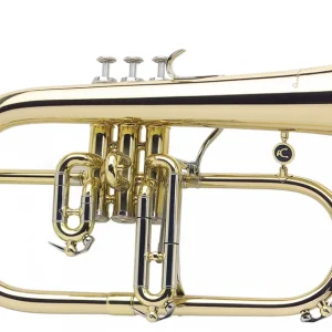 Antoine Courtois REFERENCE 159R - Bugle Sib laiton rose verni avec étui Satisfait Ou Remboursé