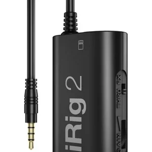 Bon Marché DISCONTINUE IK Multimedia IRig 2 - interface audio mobile guitare