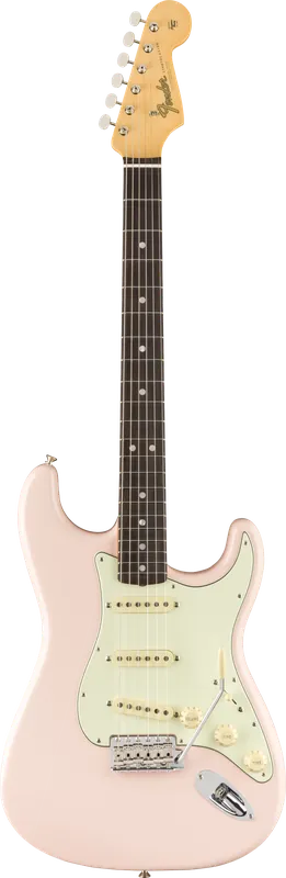 Fender American Original 60s Stratocaster Rosewood Fingerboard Shell Pink Réduction