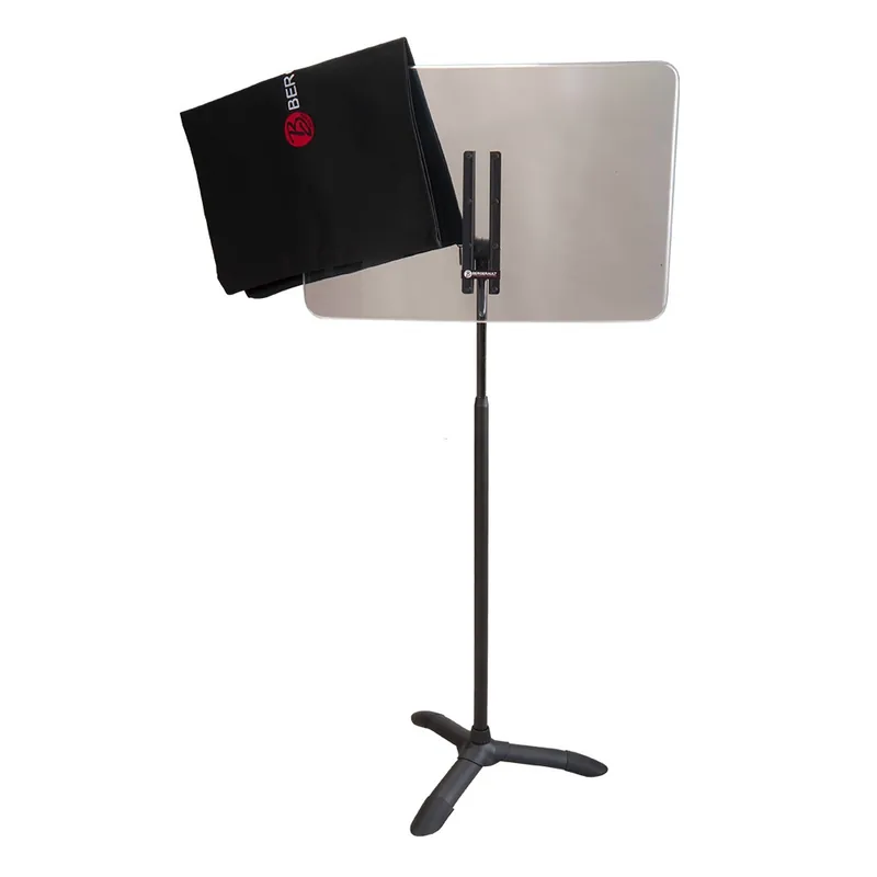 Seulement Aujourd'hui DISCONTINUE BERGERAULT EPL - Ecran de protection latérale transparent sur stand pour musicien (60 x 40 cm)