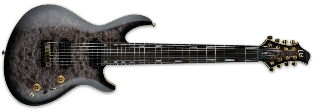 Promotion ESP Guitars JR-608 Javier Reyes Signature 8-String Electric Guitar with Case - Faded Blue Sunburst