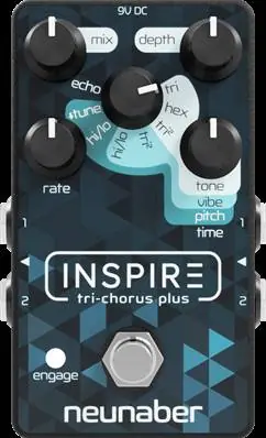 Bon Plan DISCONTINUE Neunaber INSPIRE Chorus - Neunaber Audio - pédale d‘effet