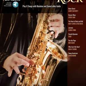 Hal Leonard Classic Rock Saxophone Play-Along Volume 3 - Book/Audio Online Dernière Chance