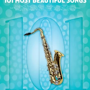 Hal Leonard 101 Most Beautiful Songs - Tenor Sax - Book Nouveauté
