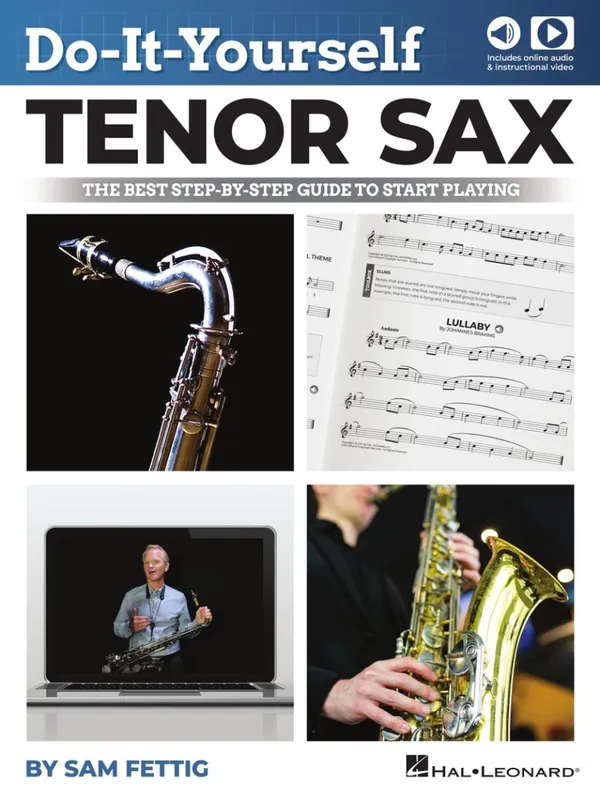 Hal Leonard Do-It-Yourself Tenor Sax - Fettig - Tenor Saxophone - Book/Media Online Promotion