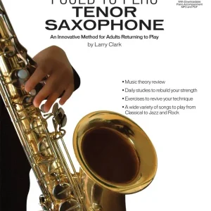 Jusqu'à Épuisement Des Stocks Carl Fischer I Used To Play Tenor Saxophone - Clark - Book/Media Online