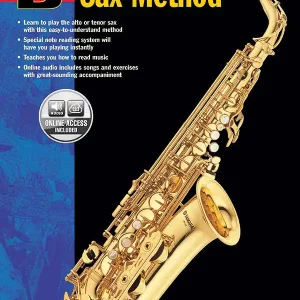 Réduction Alfred Publishing Basix Sax Method (Alto or Tenor) - Stackpoole - Saxophone - Book/Audio Online