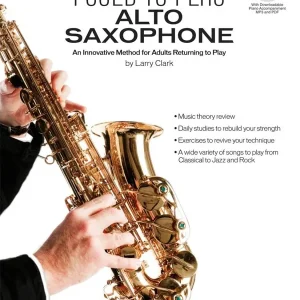 Carl Fischer I Used To Play Alto Saxophone - Clark - Book/CD Achat Immédiat