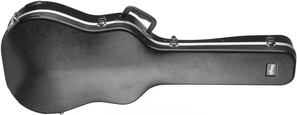 DISCONTINUE Stagg ABS-A2 - Etui ABS pour guitare auditorium Certifié
