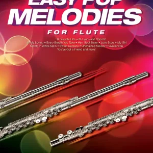 Hal Leonard Easy Pop Melodies - Flute - Book Haute Qualité