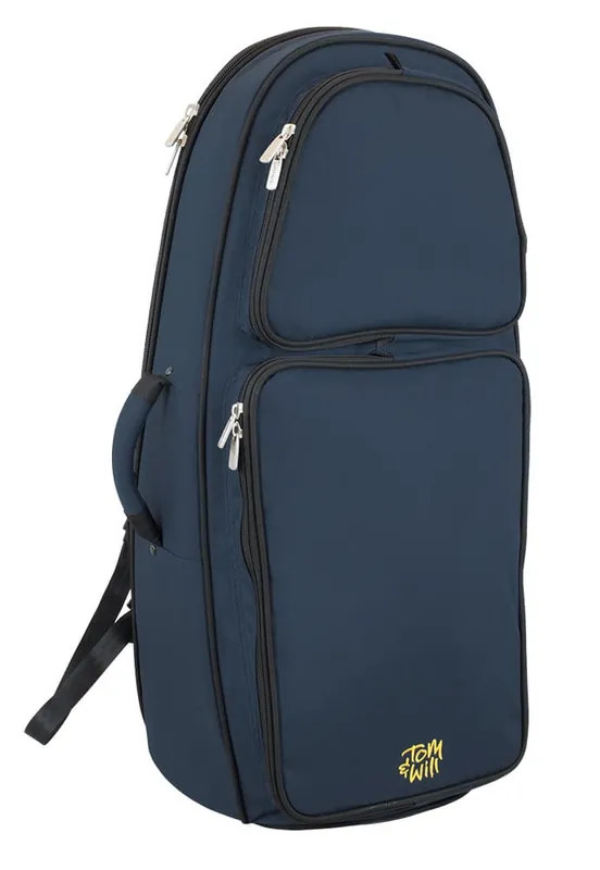 Tom & Will Housse sac à dos pour euphonium (ext. bleu / int. bleu) Pas Cher